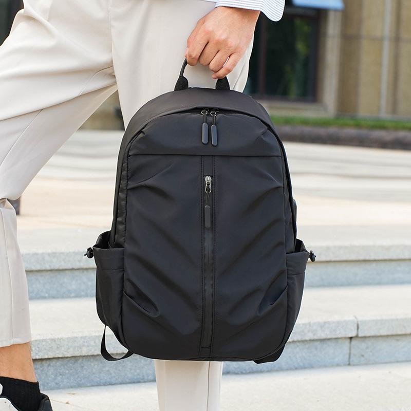 Schoolbag Backpack Men's Business Casual Computer Bag Waterproof Travel Bag Tide Student School Bag Commuter Bag