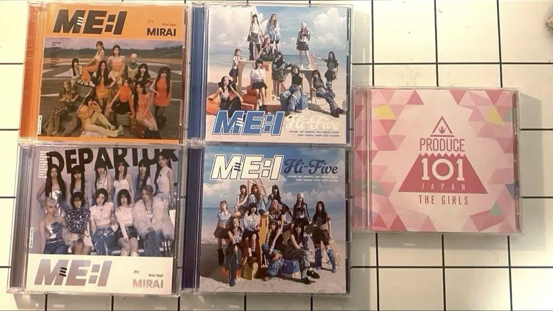 

[USED] ME:I, PRODUCE 101 JAPAN THE GIRLS CD set