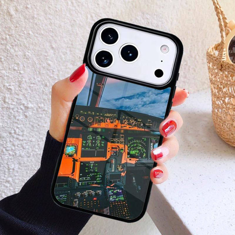 Travel Pilot Phone Case For iPhone 17 Air 16 15 14 13 12 11 Pro Max Plus