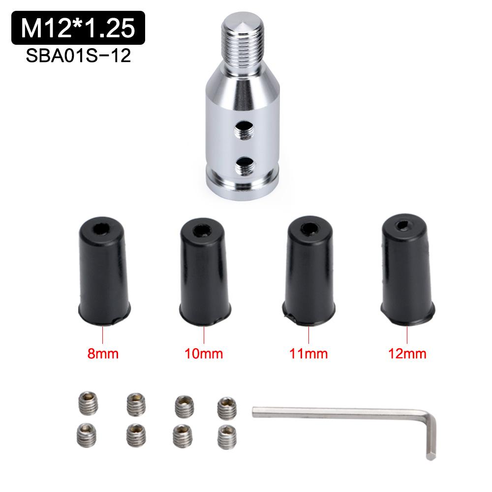 

Універсальний алюмінієвий адаптер перемикання передач для безрізьбових перемикачів для BMW Mini 4 кольори 12 срібний