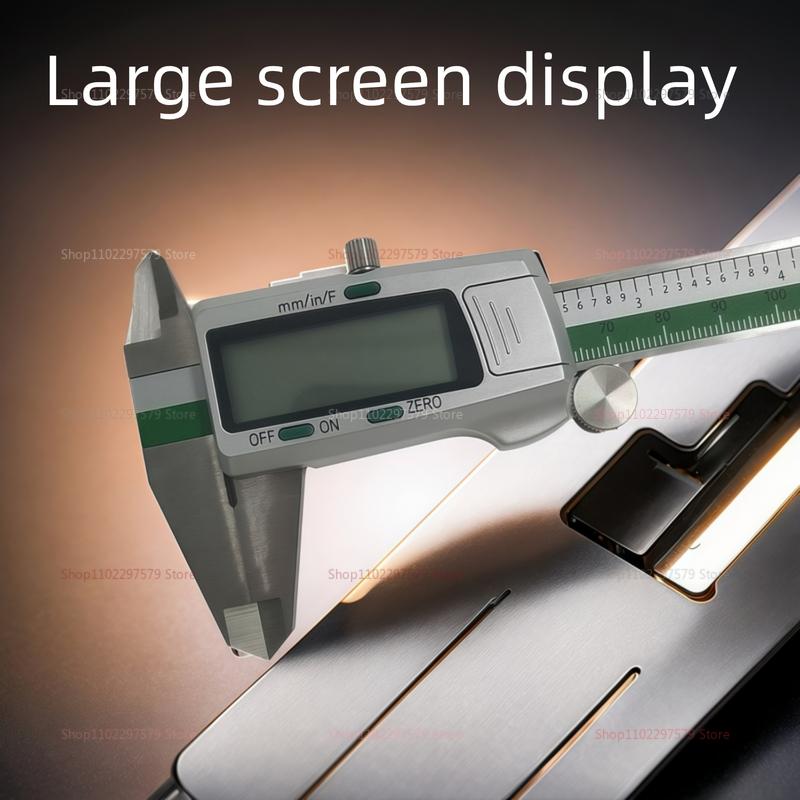 150mm Stainless Steel Digital Caliper with Zero Setting 0.01mm High Precision 6 Inch Digital Thickness Gauge Fraction MM Inch