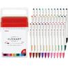ZEBRA Wasserbasierter Marker Clickart 36 Farben im Etui WYSS22-36C-N