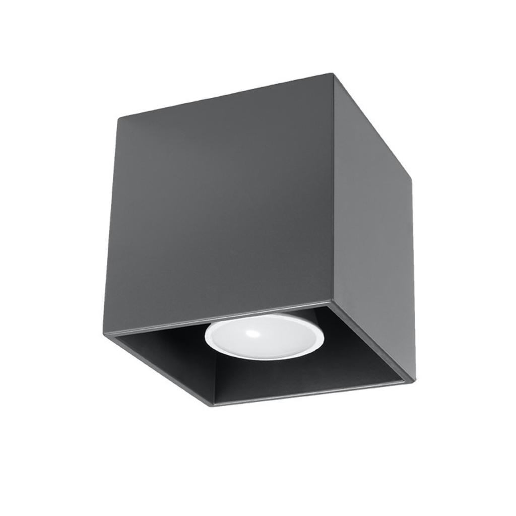 Quad 1 Ceiling Lamp Anthracite