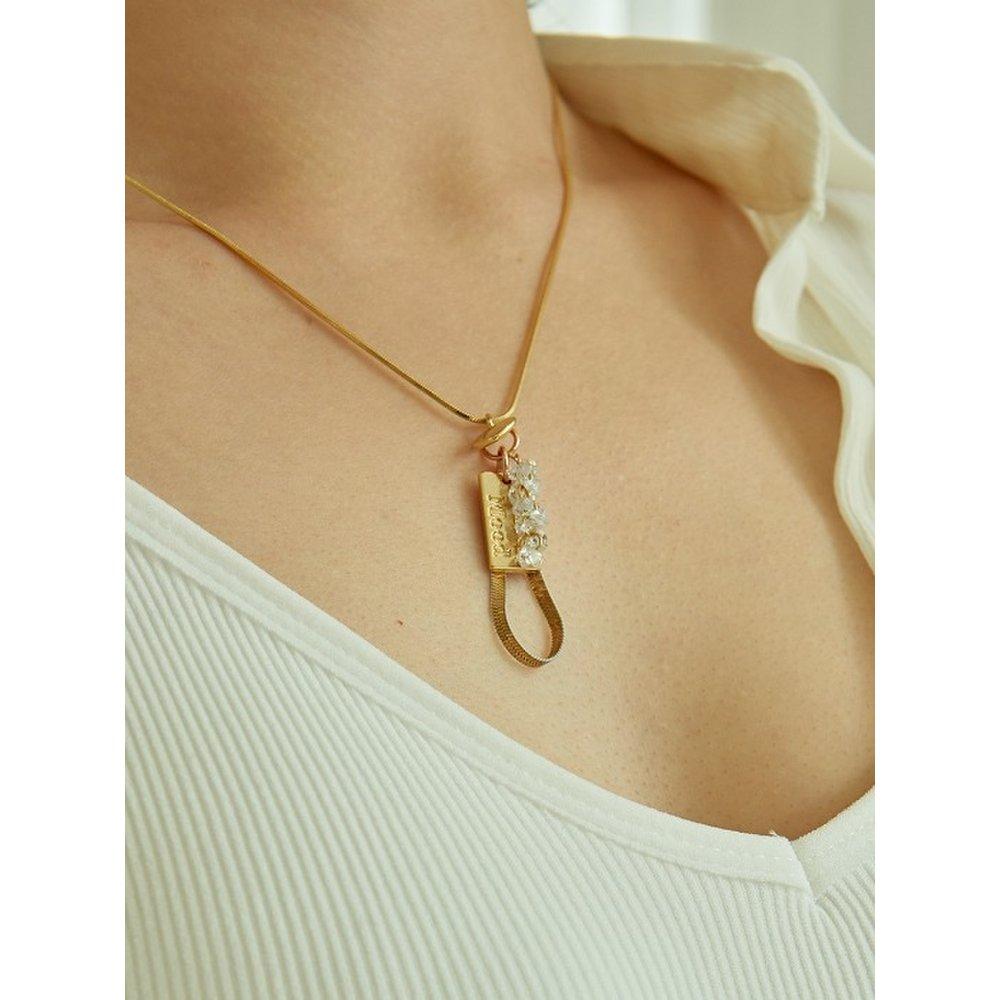 Crystal Drop Necklace