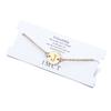 Gold Charm Letter Bracelet For Women Simple DIY Handmade Word Bracelets & Bangles Boho Anklets Jewelry