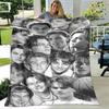 Warm Soft Titanic Leonardo DiCaprio Print Throw Blanket for Home Travel Bed Picnic Perfect Birthday Gift