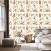 Happy Animals Forest Wallpaper for Living Room and Bedroom 50x1000