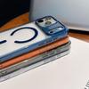 AI Touch Magnetic Transparent Case for iPhone 17 Pro Max - Soft Edge, Solid Color Protective Cover