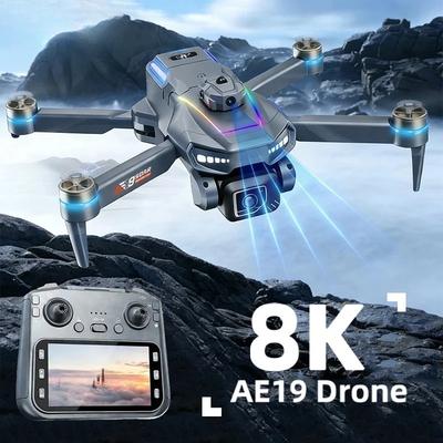 Nový model dronu AE19 4K HD s duální kamerou a bezkartáčovým motorem, infračerveným vyhýbáním se překážkám a optickým tokem pro polohování