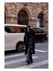 2025 Korean Style Women's Warm Hooded Mid-Length Down Coat