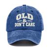 Vintage Distressed Cap Breathable Embroidered Hat Creative Gift Unisex Hat