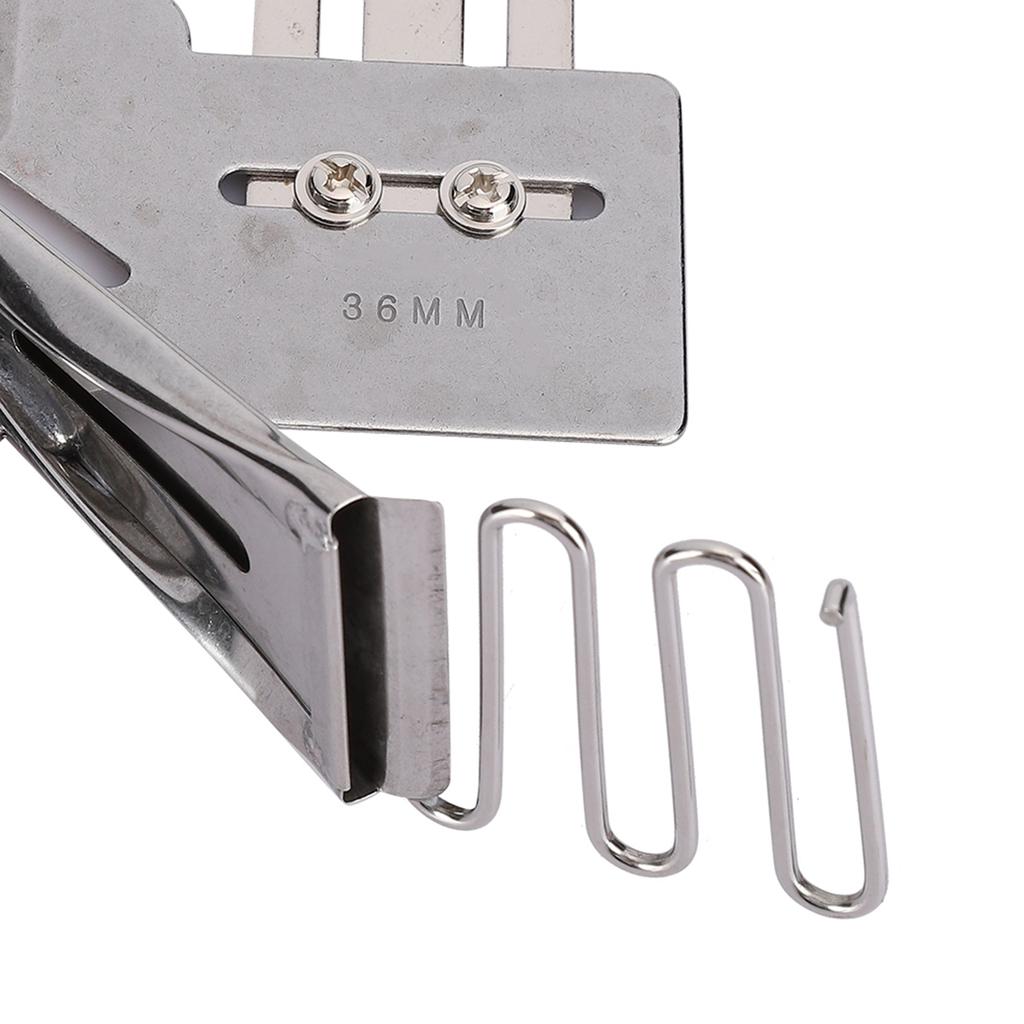 Bandbinder Nähmaschinenzubehör Edelstahl 4 Falten Korrosionsbeständig Langlebig