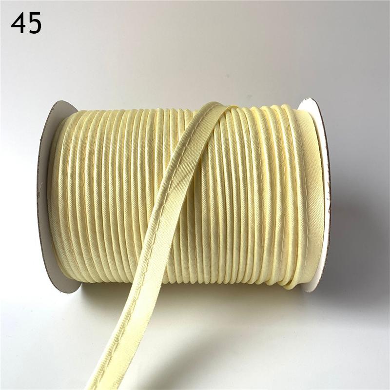 66M Edge Sewing Ribbon Cord Rope For Sofa Curtains Hats Clothes Cheongsam Hemming Garment Sewing DIY Patchwork Hemming Strip