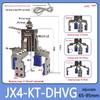 Robotic Arm with Four-Jaw Detection Gripper, Strong Mini Pneumatic Clamp Mini-DHVG Series