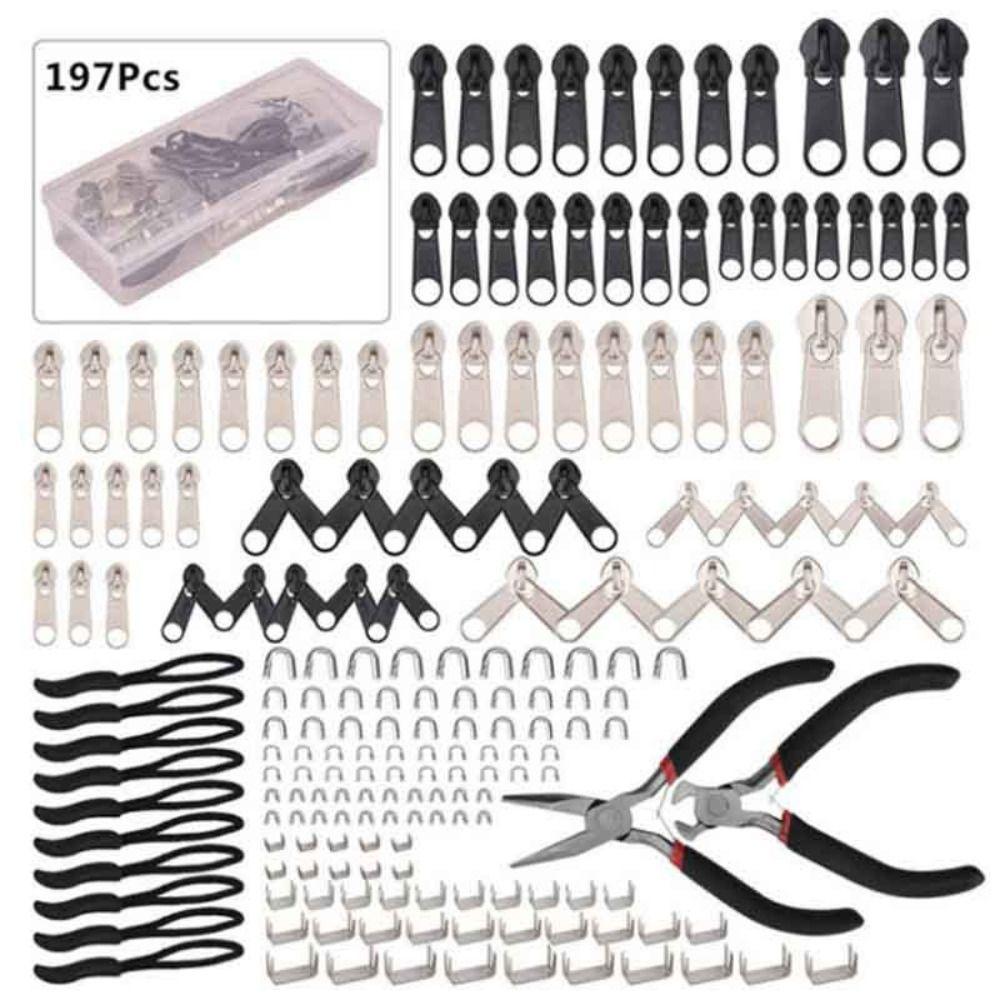 

Metal Material Zipper Pull Set Electroplating Process Zipper Accessories Mother