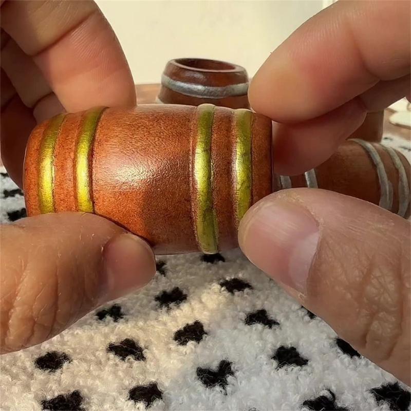 Mini Wooden Beer Barrels for Dollhouses Bar Scene Decoration Beer Festivals and Party Setting Natural Wood