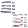 4Pcs ABS Door Handle Bowl Chrome Cover for  Isuzu