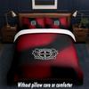 Bayer Leverkusen Football Design Bed Bedding Set 1 Duvet Cover + 2 Pillowcases Soft Breathable Household Bed Linens