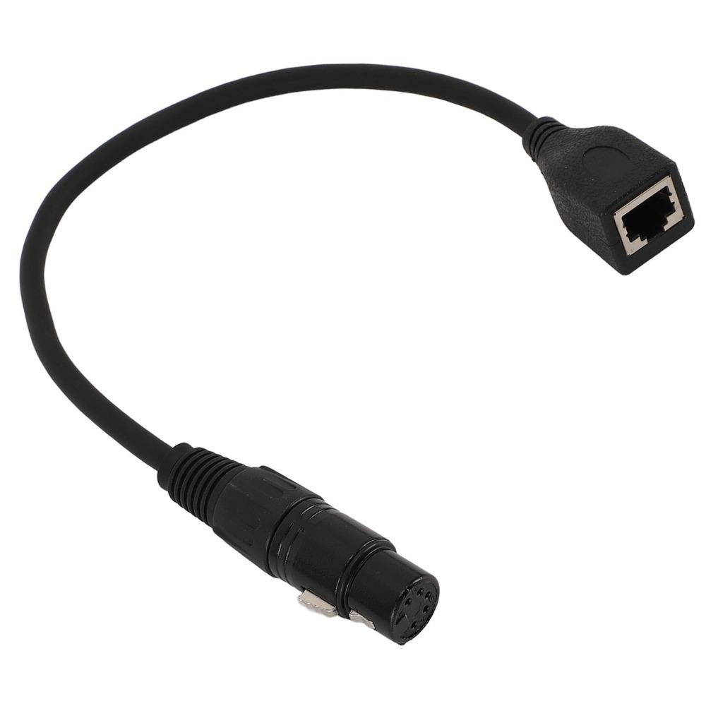 Cat5 Ethernet DMX Adapter Cable Network Extension Cable for DMX CON Series Stage Recording Studio