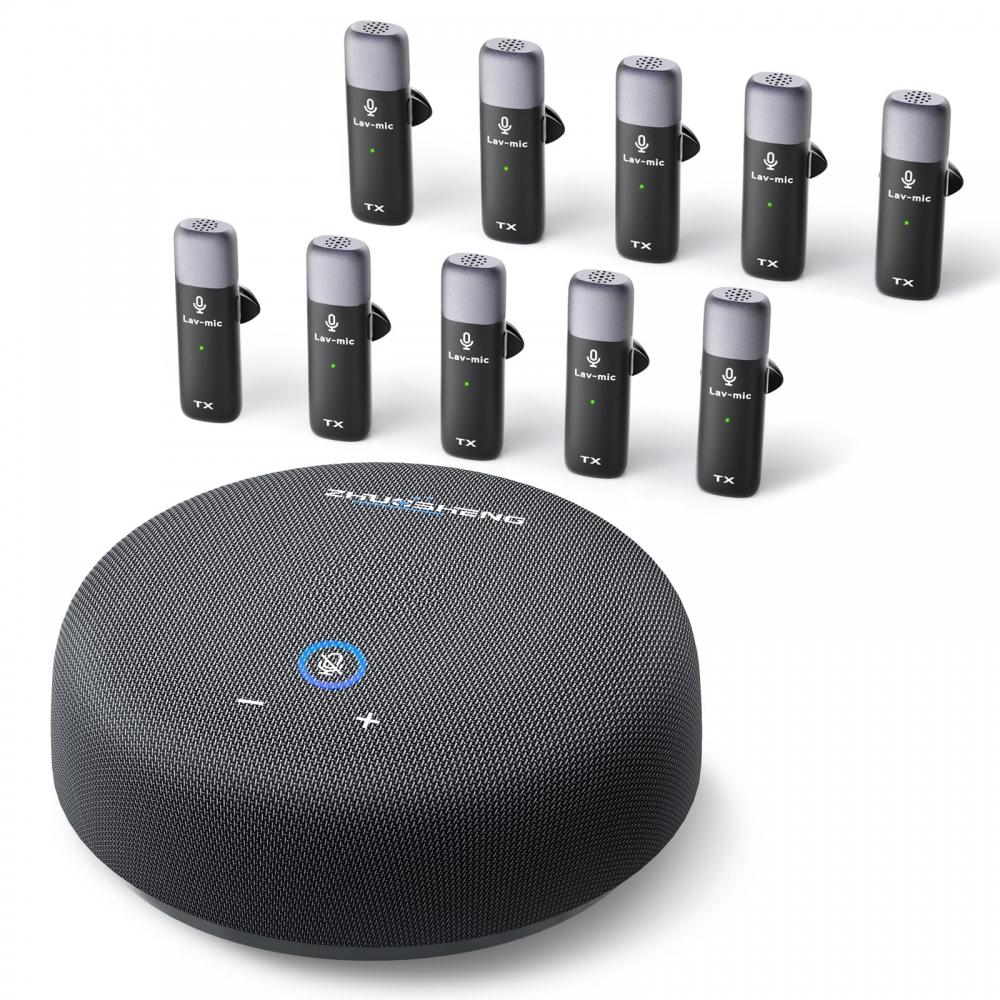 

ZHUOSHENG ПК USB веб-веб-команды SkypeZoom конференция микрофон динамик всенаправленный звуковой сборник