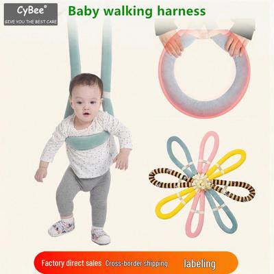Summer Baby Walker Harness: Infant Toddler Walking Aid with Waist Protection, Anti-Fall, Anti-Choke Design