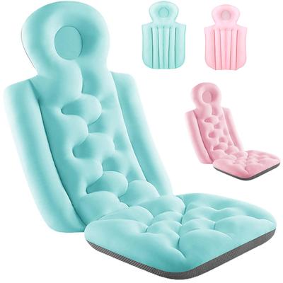 Poduszka do kąpieli na całe ciało, poduszki do wanny, szybkoschnąca, ergonomiczna poduszka zagłówka, poduszka do wanny Spa do podparcia głowy, szyi, barków i pleców
