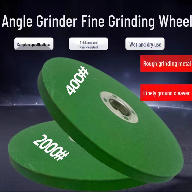 Superfine Angle Grinder Knife Sharpening Wheel - Kitchen Knife Polishing Pad for Electric Drill