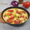 Baking Pan Non-Stick Multi-purpose Wear-resistant Excellent Round Cake Pizza Toasting Pan Kitchen Supplies