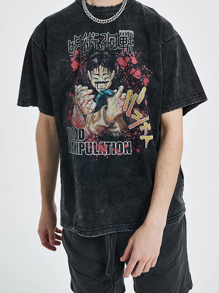 Jujutsu Kaisen Cosplay Anime Manga T-Shirt Tee Undershirt Cotton Unisex XL
