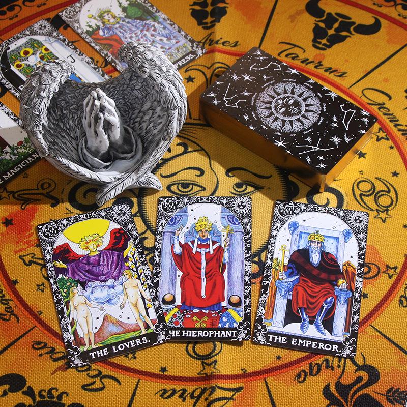 Cartoon Iron Box Tarot Cards Game: Special Edition