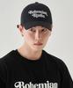 RAW LAB Bohemian Embroidered Ball Cap (Black)