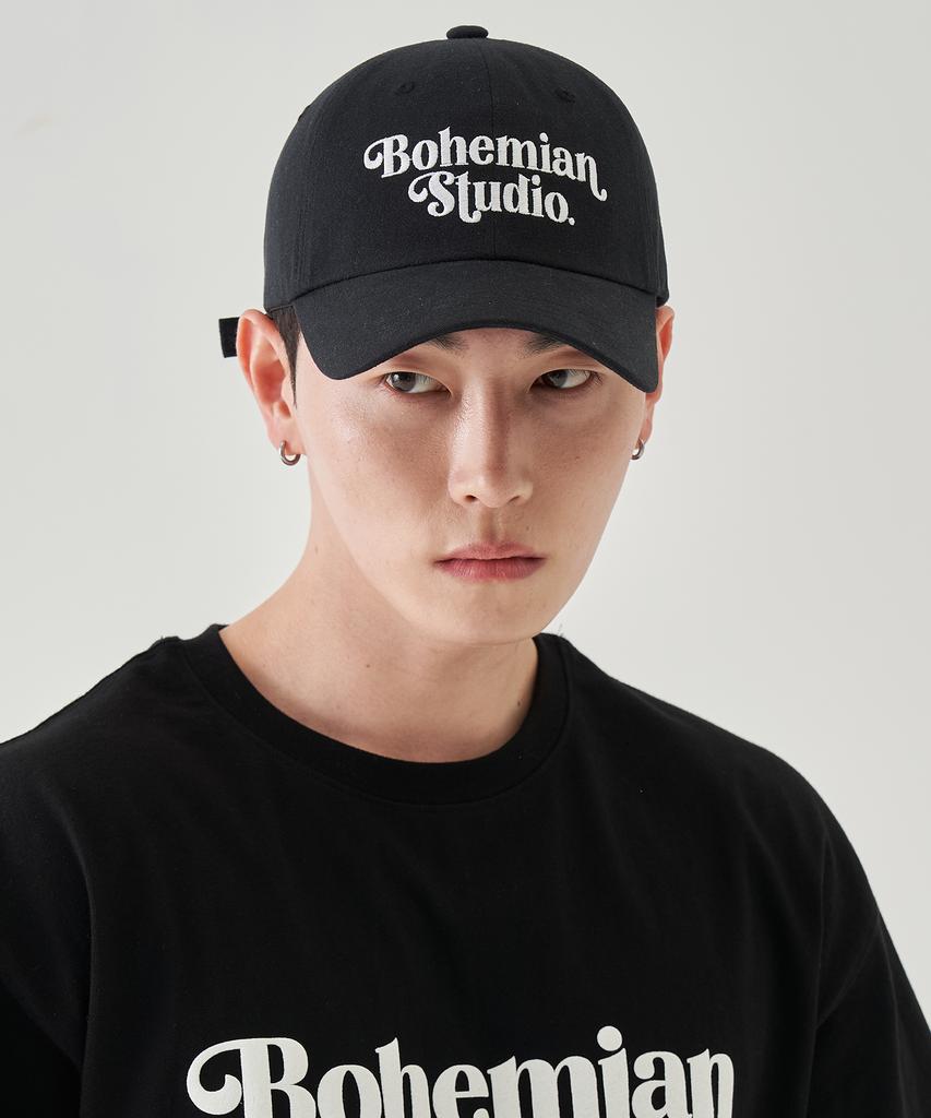 RAW LAB Bohemian Embroidered Ball Cap (Black)