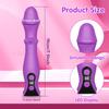 Telescopic Swing Vibrator Women 3 In 1 Clitoris G Spot Stimulator Thrusting Beads Dildo Female Masturbation Adult Sex Toys