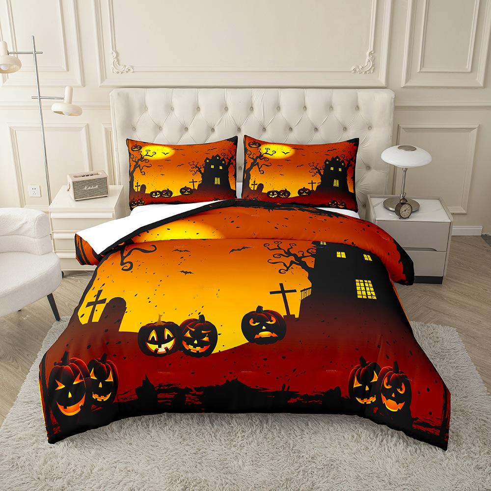 Fashion Technology Printing, 3D Digital Printing, Bedding, Duvet Covers, Pillowcases, Three-piece Sets