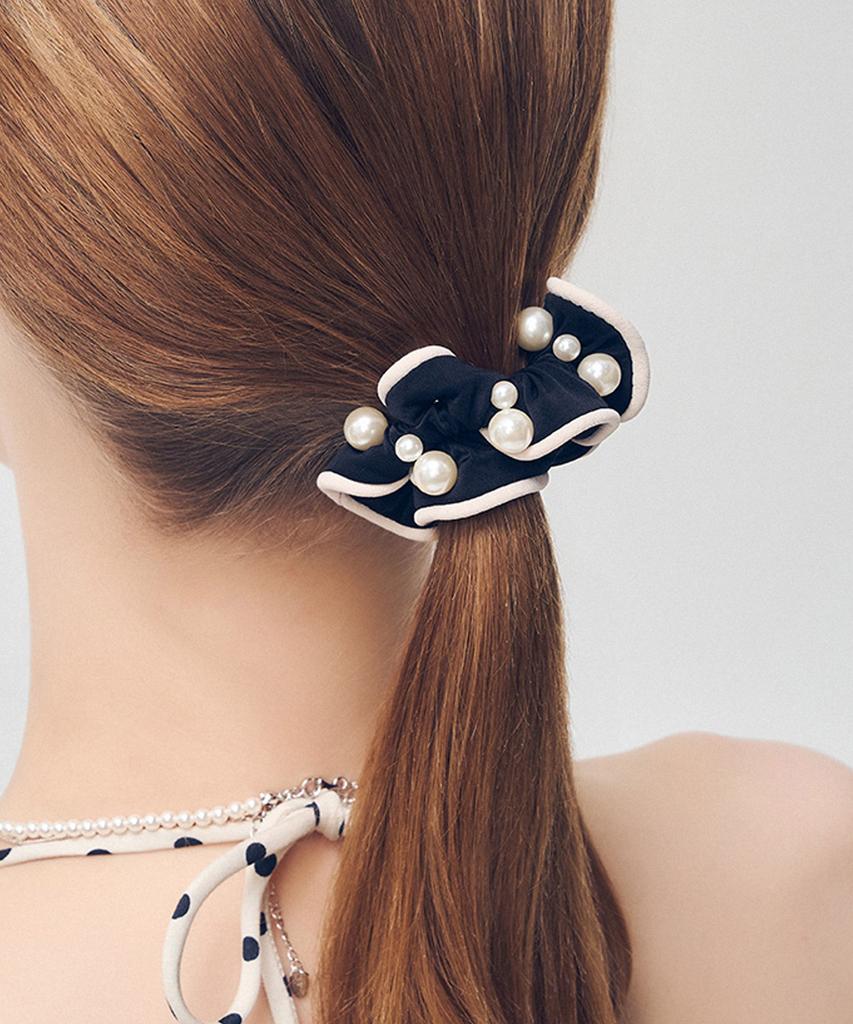 Dana Burton Pearl Dew Scrunchie