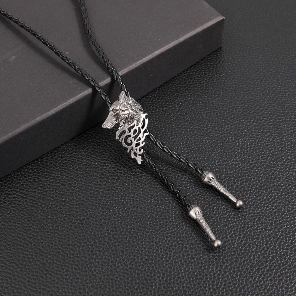 Retros Styles Tie Casual Wear Tie Pendant Necktie Jewelry Western Tie Fashion Accessory