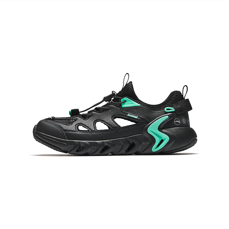 Anta Kids River Walking Synthetic Leather Fabric Trendy Comfortable Versatile Outdoor Water Shoes Breathable Non-Slip Low-Top Sandals 312526907