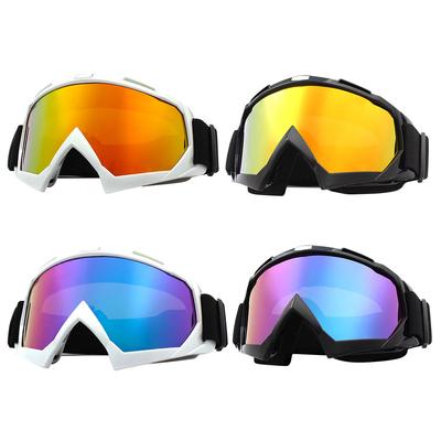Cycling Goggles Windproof Motorcycle Glasses Anti-Fog Cycling Sunglasses UV Protection for Winter Outdoor Sport