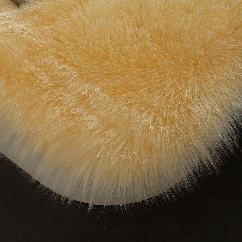 Heart-Shaped Plush Rug for Bedroom & Living Room - Cloud Style