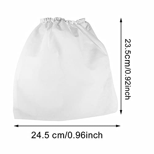 10 Reusable Non-Woven Dust Bags, Replacement Dust Bags for Dust Collectors, Salon Tools