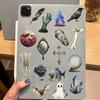 50PCS Retro Watercolor Fun Stickers DIY Manual Notebook Water Cup Skateboard Waterproof Stickers