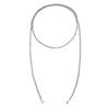 Vintage Bead Long Necklace Neckwear with Cool Minimalist Accent for Casual and Formal Wear Comfortable Lightweight