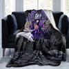 1 Stück, Jack Skellington und Null: Eine gruselige Halloween-Heimdekorationsdecke Schlafzimmer, Wohnzimmer, Reisen, Camping, Auto
