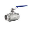 304 Stainless Steel Internal Thread Water Gas Oil Switch Adapter 1/4 3/8 1/2 "3/4" 1 "2" BSP Two-piece Ball Valve