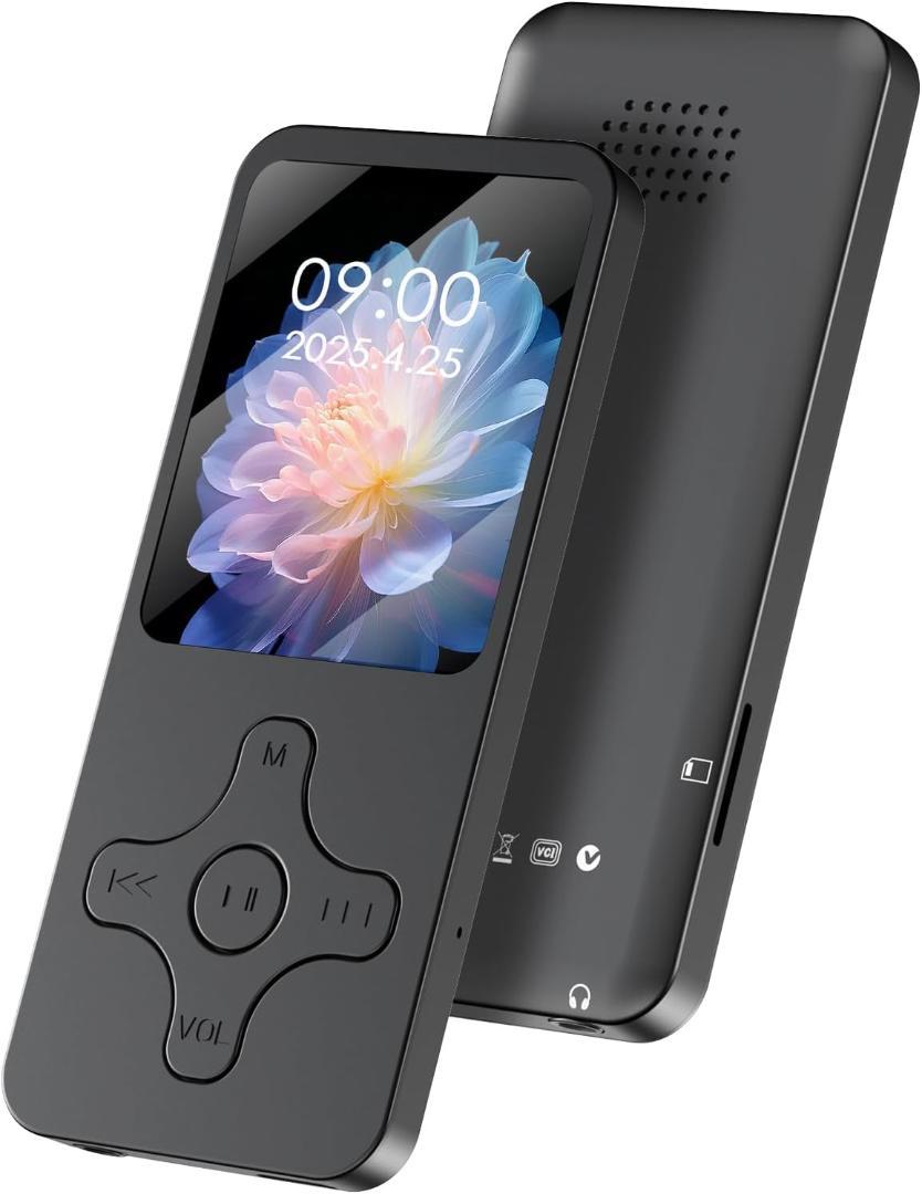 

[USED] P3 Player, Bluetooth 5.0 Compatible, 64GB, Ultra-Lightweight Music Player