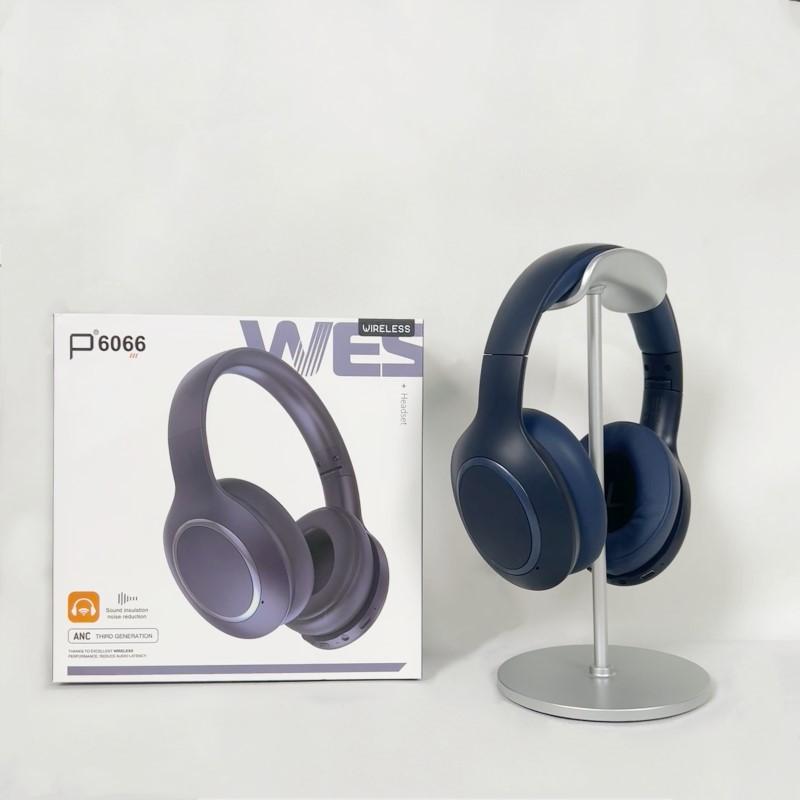 

Активная гарнитура с шумоподавлением Беспроводная Bluetooth-гарнитура для музыки ANC Длительный срок службы батареи темно-синий