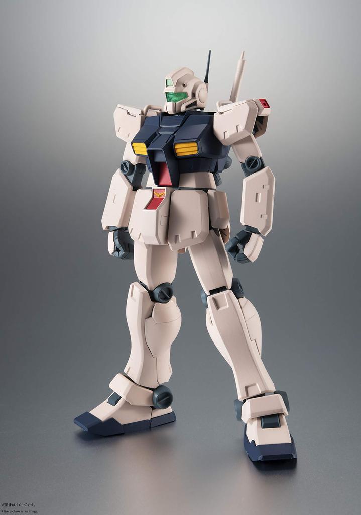 TAMASHII NATIONS ROBOT Spirits Mobile Suit Gundam 0083 Jim Kai 125mm malovaná pohyblivá figurka [SIDE MS] RGM-79C ver.. ANIME. Cca. ABS a PVC