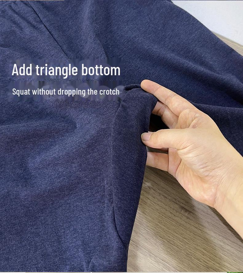 Pánské nadměrné velikosti německý sametové teplé elastické podzimní a zimní legíny