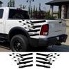 For Dodge RAM Pickup Rear Trunk Bed Side Stickers Truck Graphics American Flag Decor Cover Vinyl Decals Auto Tuning Accessories