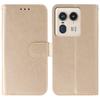 For Motorola Edge 50 Ultra 5G/Moto X50 Ultra 5G Case PU Leather Flip Wallet Phone Cover with Strap